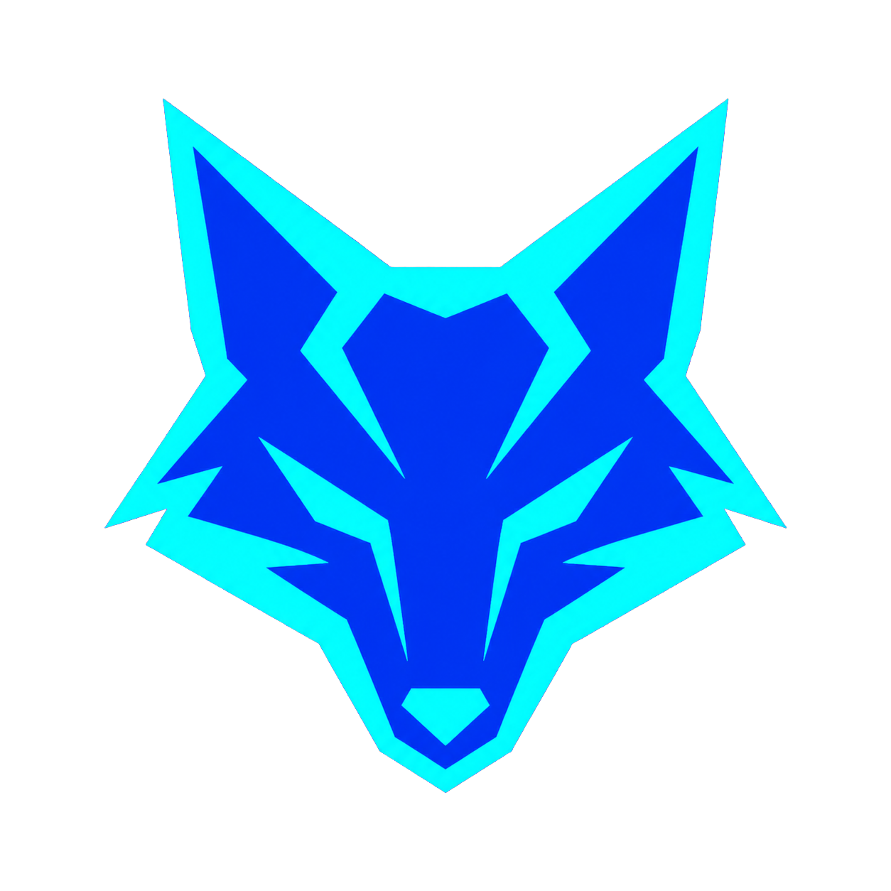 MR FOX blue fox logo